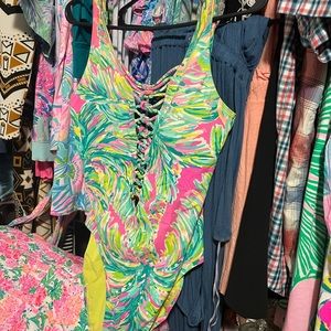 Lilly Pulitzer lattice suit